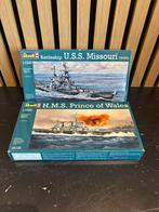 Revell 1:1200 USS Missouri en HMS Prince of Wales, Ophalen of Verzenden, Nieuw, Revell