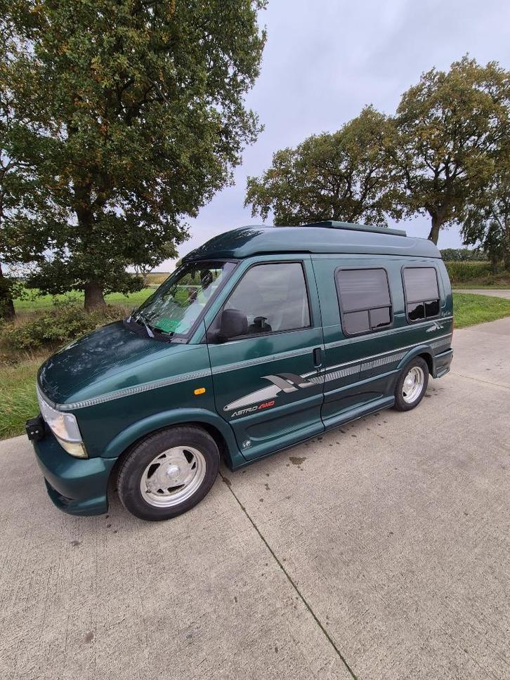 Chevrolet 1997 Groen, Auto's, Chevrolet, Particulier, Chevy Van, 4x4, Airconditioning, Boordcomputer, Centrale vergrendeling, Lederen bekleding