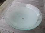 Vintage glazen lamp onderdeel, Ophalen of Verzenden