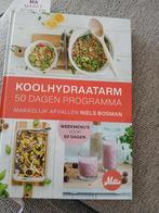 Koolhydraatarm Kookboek - Niels Bosman, Boeken, Kookboeken, Ophalen, Gezond koken, Tapas, Hapjes en Dim Sum, Zo goed als nieuw