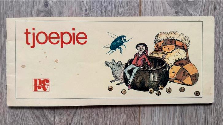 Tjoepie stripboek uit 1978, ter ere 50 jaar NCRV Schoolradio, Boeken, Stripboeken, Gelezen, Eén stripboek, Ophalen of Verzenden