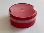 Tupperware Koektrommel Vensterdoos rood, Huis en Inrichting, Ophalen of Verzenden, Gebruikt, Rood, Bus of Trommel