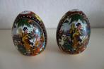 2 porseleinen eieren, Antiek en Kunst, Ophalen of Verzenden