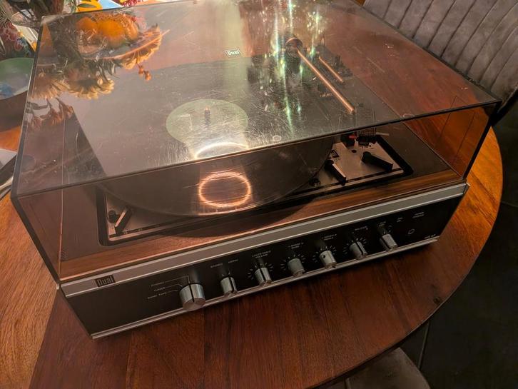 Dual HS 42, Audio, Tv en Foto, Platenspelers, Gebruikt, Platenspeler, Dual, Pitch-regelaar, Automatisch, Ophalen