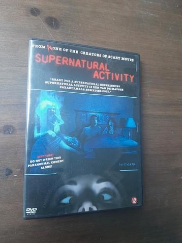 Supernatural Activity dvd. Parodie film.