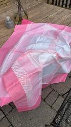 Tafellaken NIEUW tafelkleed roze rose wit 160x130, Ophalen of Verzenden, Nieuw, Rechthoek, Binnen