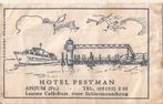 Anjum Hotel Pestman suikerzakje  60er jaren, Verzamelen, Suikerzakjes, Ophalen of Verzenden, Nederland