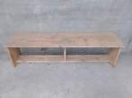 Robuuste landelijke houten tuinbank, Tuin en Terras, Tuinbanken, Ophalen, Nieuw, Hout