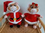 AH, Hamster Knuffels - Kersteditie, kerstman en kerstvrouw, Diversen, Kerst, Ophalen of Verzenden, Zo goed als nieuw