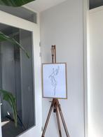 Line art wall print framed, Huis en Inrichting, Ophalen, Minder dan 50 cm, Minder dan 50 cm, Print