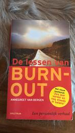 A. van Bergen - De lessen van burn-out, Ophalen of Verzenden, A. van Bergen, Zo goed als nieuw