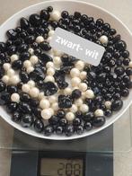 Kralen zwart-wit,transparant en roze paars, Ophalen of Verzenden, Nieuw, Kraal