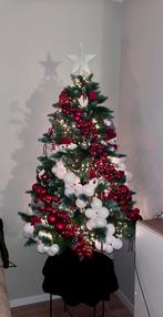 Kunst kerstboom Allison frosted 150 cm hoog, Ophalen, Gebruikt