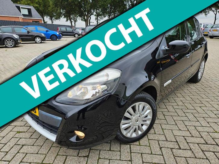 Renault Clio 1.2 Collection 5Drs 2012. Climate/Mistlampen/Li, Auto's, Renault, Bedrijf, Te koop, Clio, ABS, Airbags, Airconditioning