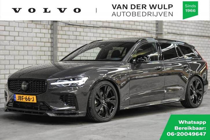 Volvo V60 T8 455pk AWD Ultra Dark | HEICO | Getint Glas | 36, Auto's, Volvo, Bedrijf, V60, ABS, Achteruitrijcamera, Adaptieve lichten
