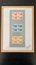 Zegels visvergunning 1976-1977, Postzegels en Munten, Postzegels | Nederland, Ophalen of Verzenden, Na 1940, Postfris