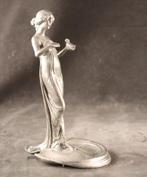 Tinnen Art Nouveau stijl beeldje, Verzenden