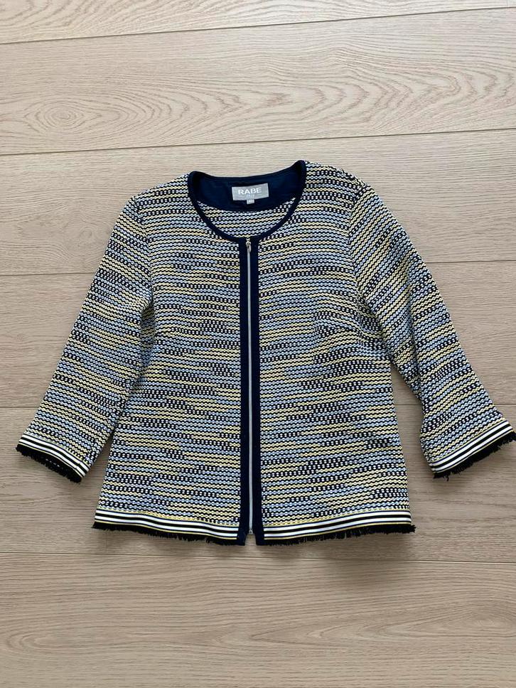 Rabe Jasje Maat 42 - Stijlvol & Veelzijdig!, Kleding | Dames, Jasjes, Kostuums en Pakken, Zo goed als nieuw, Jasje, Maat 42/44 (L)