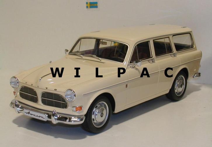 Volvo 1:18 . Amazon combi . P220 beige 1965. Best of. Show ., Hobby en Vrije tijd, Modelauto's | 1:18, Nieuw, Auto, Overige merken