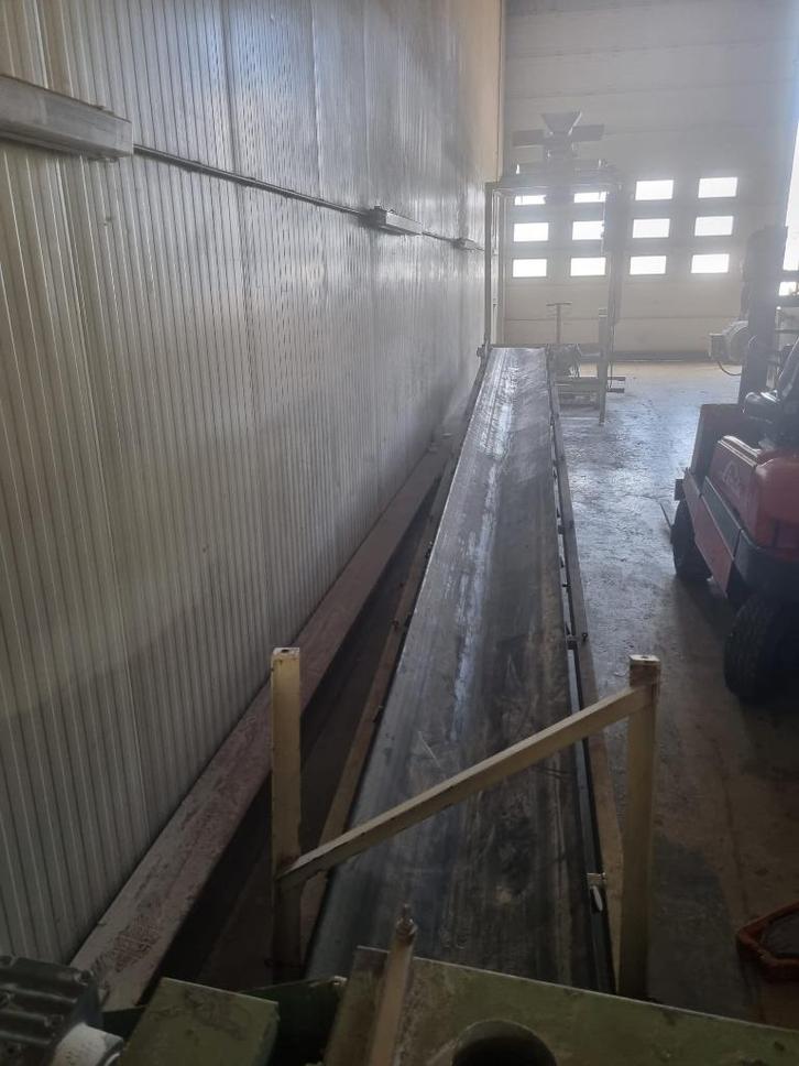 Transportband opvoerband 9 meter, Doe-het-zelf en Verbouw, Gereedschap | Machine-onderdelen en Toebehoren, Gebruikt, Ophalen