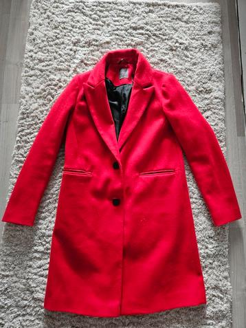 Rode Jas - Primark - Maat 34  z.g.a.n. beschikbaar voor biedingen