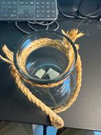 Glazen ronde planten bakje, Huis en Inrichting, Kamerplanten, Ophalen of Verzenden, Overige soorten, Volle zon, Minder dan 100 cm