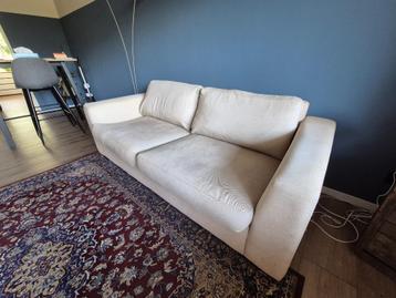 Bank - ruime 2 zits - beige
