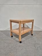 Deense verrijdbare side table salling stolefabrik vintage, Ophalen of Verzenden