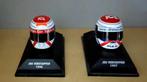 Miniatuur helmen Jos Verstappen 1996 + 1997, Verzamelen, Ophalen of Verzenden, Zo goed als nieuw, Formule 1