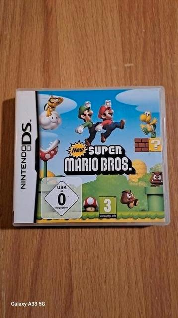 Nintendo DS New Super Mario Bros !!!Géén handleiding!!! beschikbaar voor biedingen