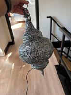 Oosterse/ Marokkaanse hanglamp, Huis en Inrichting, Ophalen of Verzenden, Zo goed als nieuw, Metaal, Minder dan 50 cm