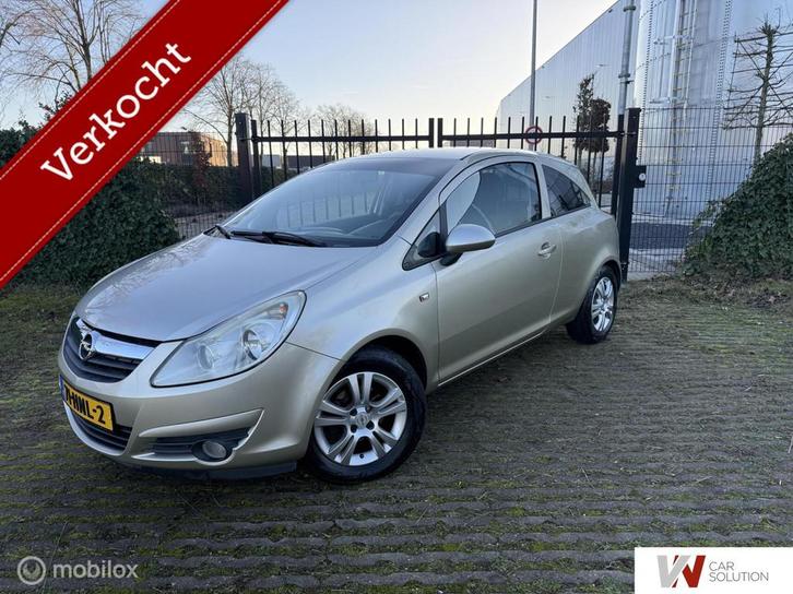 Opel Corsa 1.2-16V COSMO NAP DEALER OND AIRCO CRUISE, Auto's, Opel, Bedrijf, Corsa, ABS, Airbags, Airconditioning, Alarm, Boordcomputer