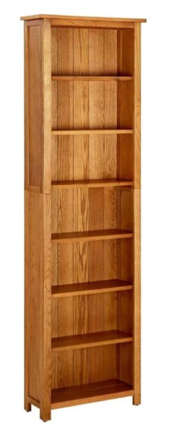 AANBIEDING | Boekenkast 7 schappen massief eikenhout! GRTS B beschikbaar voor biedingen