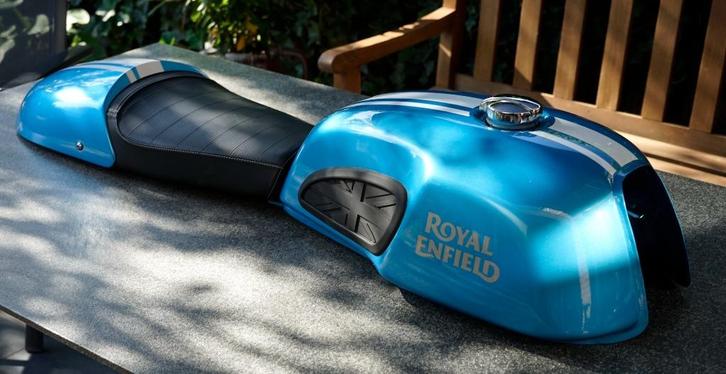 Tank en zadel Royal Enfield Continental GT650, Motoren, Onderdelen | Overige, Ophalen of Verzenden
