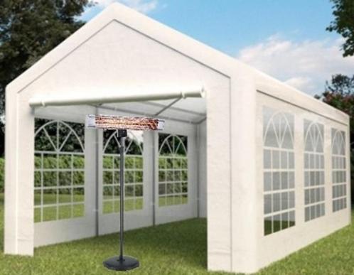 Tentverhuur + Terrasheater €45 pd. Partytent 3x6m Feesttent, Tuin en Terras, Partytenten, Zo goed als nieuw, Partytent, 2 meter of meer