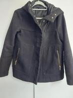 Zara zwarte winterjas, duffeljas, schippersjas maat m, Kleding | Dames, Maat 38/40 (M), Ophalen of Verzenden, Zo goed als nieuw