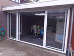 4-delige schuifpuien in kunststof 5000 x 2100, Ophalen, Kunststof, 225 cm of meer, Nieuw