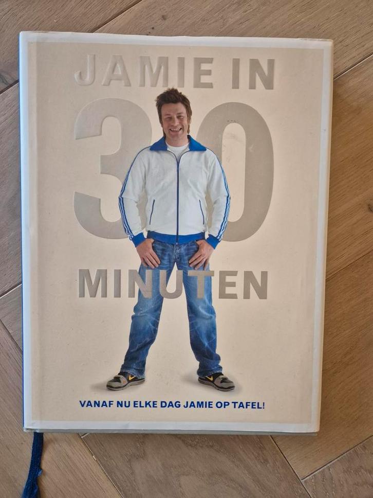 Jamie Oliver - 30 Minuten Kookboek, Boeken, Kookboeken, Zo goed als nieuw, Voorgerechten en Soepen, Hoofdgerechten, Tapas, Hapjes en Dim Sum