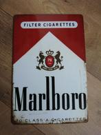 metalen wandbord van Marlboro, Verzamelen, Merken en Reclamevoorwerpen, Nieuw, Reclamebord, Ophalen of Verzenden