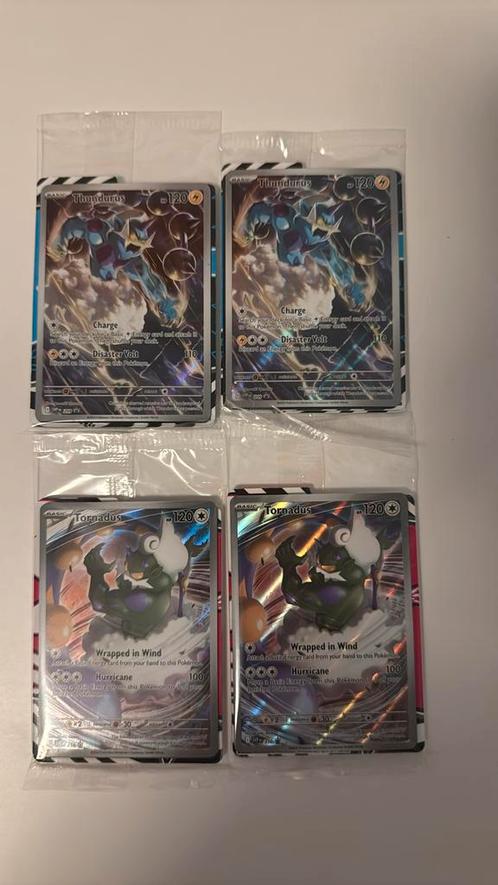 Pokémon Black Bolt en White Flare ETB promo, Hobby en Vrije tijd, Verzamelkaartspellen | Pokémon, Nieuw, Meerdere kaarten, Foil