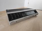 Retro stereo receiver Philips 742. Kleur zwart/alu., Ophalen, Gebruikt