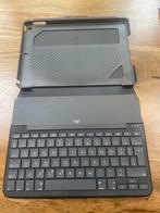 Logitech Slim Folio iPad 5/6 Toetsenbord, Gebruikt, Multimediatoetsen, Ophalen of Verzenden, Draadloos