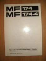 Gebruikershandleiding MF 174, Boeken, Ophalen of Verzenden, Gelezen, Tractor en Landbouw