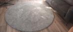 Rond Vloerkleed 195 cm Lichtgrijs, Huis en Inrichting, Stoffering | Tapijten en Kleden, Ophalen, Gebruikt, 150 tot 200 cm, Rond