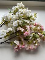 Kunstbloemen Bloesem - Wit & Roze - 6 stuks, Huis en Inrichting, Ophalen of Verzenden, Zo goed als nieuw