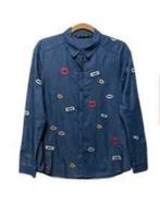 Blouse overhemd  Zara trafaluc maat s, Ophalen of Verzenden, Zo goed als nieuw, Maat 36 (S), Blauw