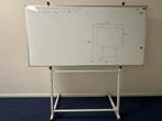 Whiteboard op standaard - Verrijdbaar & Verstelbaar, Ophalen, Gebruikt, Whiteboard