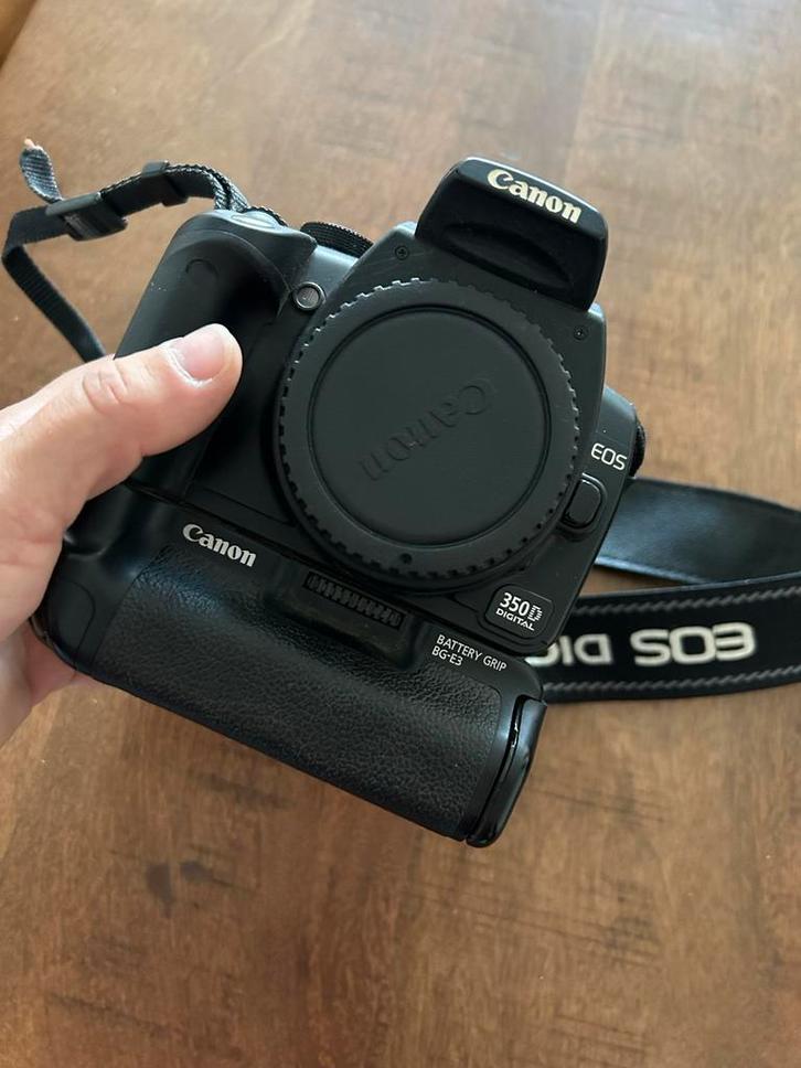 Canon EOS 350D Spiegelreflexcamera, Audio, Tv en Foto, Fotocamera's Digitaal, Gebruikt, Spiegelreflex, Canon, Ophalen of Verzenden