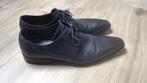 Heren schoenen leer. 41 42 van lier van bommel kwaliteit, Ophalen of Verzenden, Zo goed als nieuw, Blauw