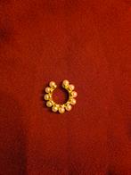 Goudkleurige earcuff met parels – geen piercing nodig, Overige materialen, Hangers, Nieuw, Ophalen of Verzenden